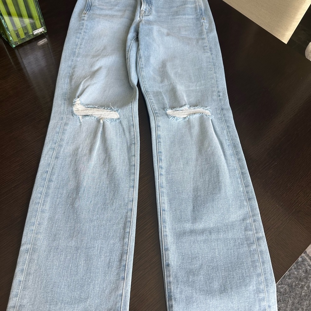 AYR High Rise Light Blue Jeans